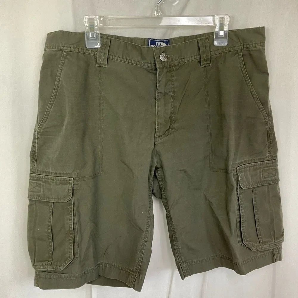 The North Face Men’s Cargo Shorts Green Size 38